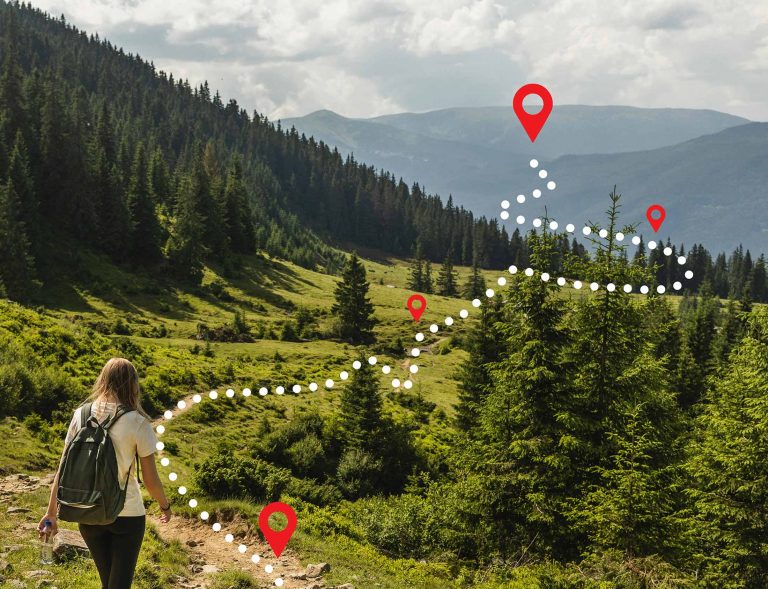 Wanderwege und -Pfade