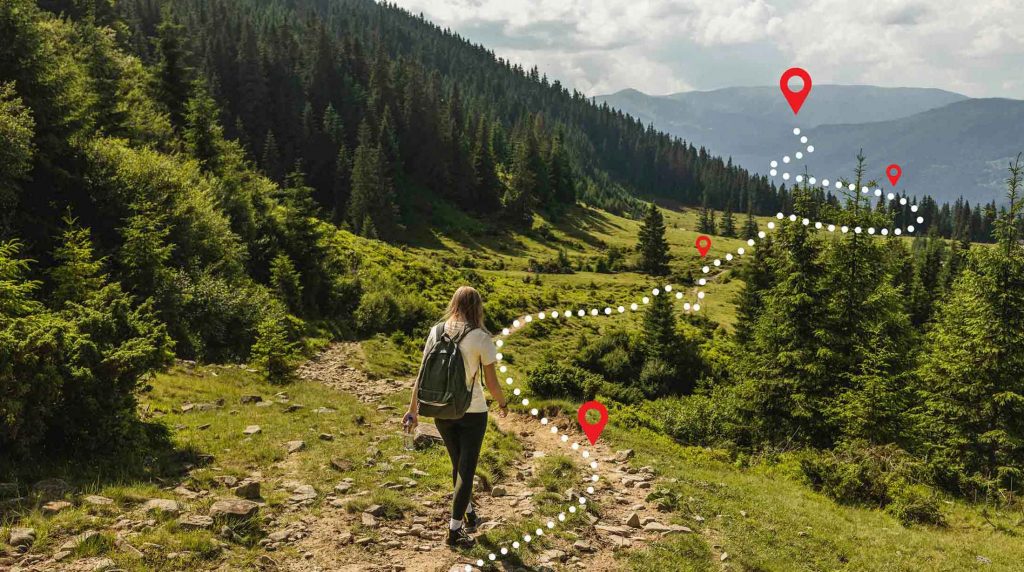 Wanderwege und -Pfade